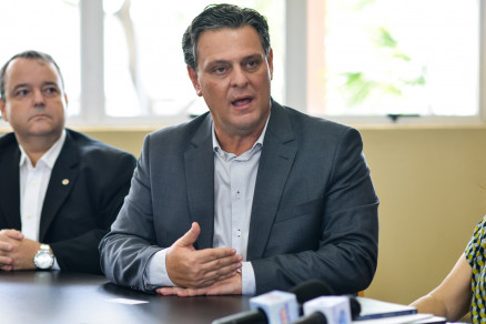O presidente do PSD em Mato Grosso, vice-governador Carlos Fvaro