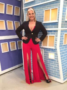 A diretora e atriz Lucimara Parisi hoje dirige uma das atraes do 