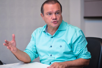 O senador mato-grossense Wellington Fagundes: risco de paralisao das obras