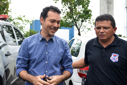 O ex-vereador Ldio Cabral foi ouvido pelos delegados da Defaz 