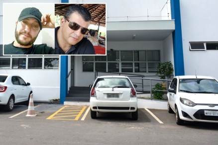 No destaque, os empresrios Juliano Volpato e Edzio Corra: acusados de pagar propina