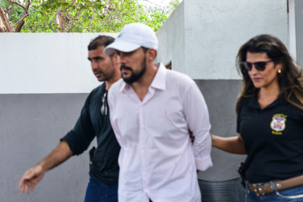 O ex-adjunto da Sinfrar, Vald�sio Viriato, que foi detido em Santa Catarina