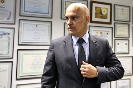 O ministro Alexandre de Moraes 
