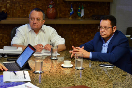 O governador Pedro Taques e o deputado Eduardo Botelho: sem recursos