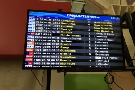 Voo foi cancelado de ltima hora e informaes eram desencontradas, segundo passageiros
