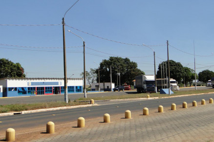 O posto fiscal Henrique Peixoto, em Alto Araguaia