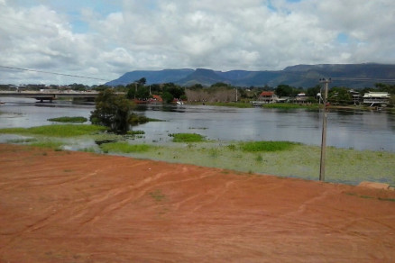 O Rio Guapor, onde as crianas desapareceram