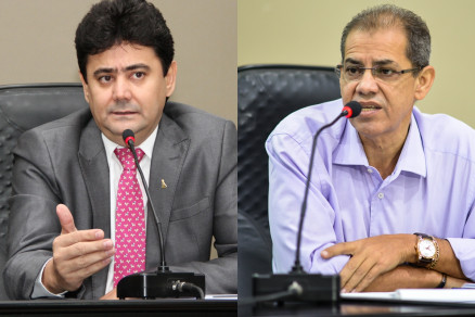 O ex-secretrios da Secopa, Eder Moraes e Maurcio Guimares
