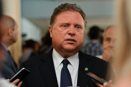 O ministro Blairo Maggi, que cancelou licena aps Operao da PF 