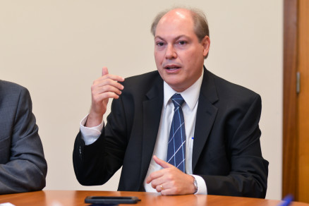 O procurador-geral de Justi�a, Mauro Curvo, que foi at� a Assembleia nesta quarta