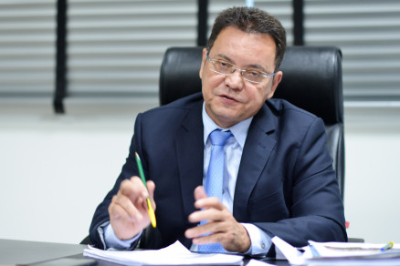 O presidente da AL, Eduardo Botelho: parceria com Intermat 