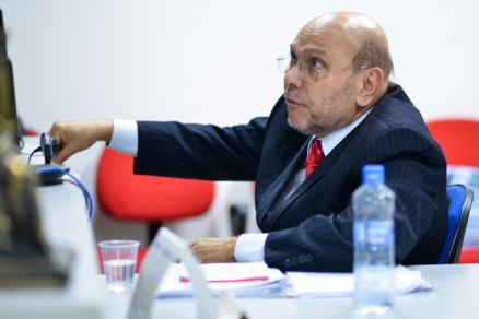 O juiz Ir�nio Lima Fernandes, que retornou ao cargo