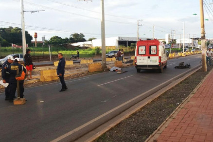 Quando uma equipe da Guarda Municipal chegou ao local, o homem j estava sem vida