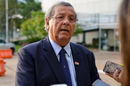 O ex-governador Jaime Campos, que destacou reaglutina��o do grupo em torno de Taques