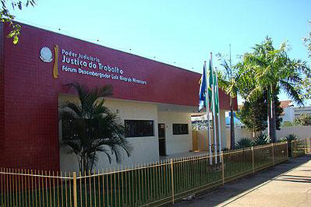 Vara do Trabalho em Sorriso, onde houve um princpio de incndio