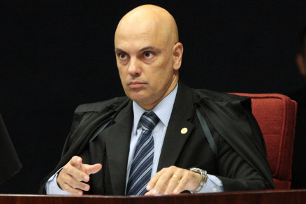 O ministro Alexandre de Moraes, do Supremo Tribunal Federal