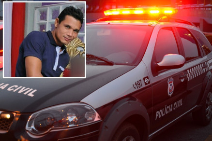 Quando mandado de priso foi expedido, Luis Aquino fugiu para o Maranho