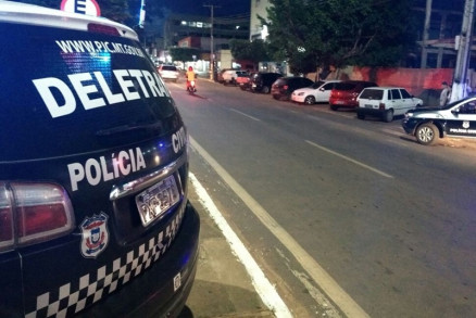 A equipe da Deletran localizou a motorista que fugiu aps o acidente