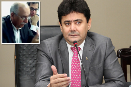 O ex-secretrio Eder Moraes e o delator Joo Antnio Pacfico Ferreira (detalhe)