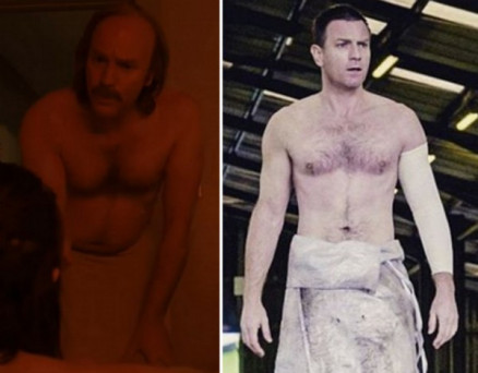 O ator Ewan McGregor em cenas de Fargo e Trainspotting 2