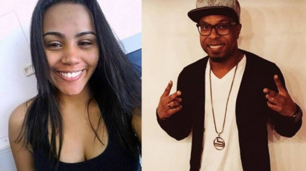 Andressa Alves, filha do cantor Claudinho, est� magoada com o padrinho Buchecha