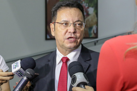 O presidente da Assembleia, Eduardo Botelho, que anulou ttulo de cidado de MT a Lula