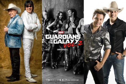 Show de Milionrio e Marciano, Fernando e Sorocaba e filme Guardies da Galxia so opes para o final de semana