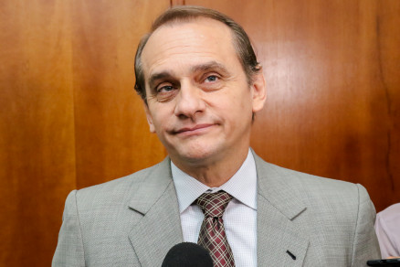 O secretrio de Estado de Cidades Wilson Santos, que teve pedido negado pela Justia Federal