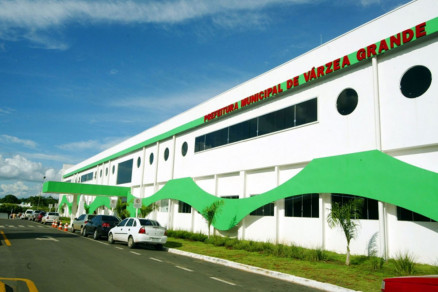 A sede da Prefeitura de Vrzea Grande
