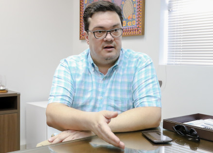 O proprietrio da editora Ramon Carlini: duas dcadas no mercado