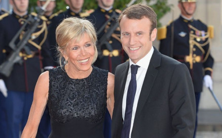 Emmanuel Macron e Brigitte