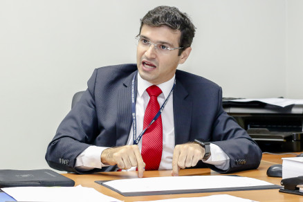 O promotor de Justia Marcos Bulhes, chefe do Gaeco