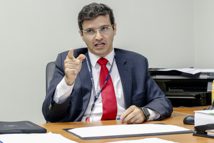 O coordenador do Gaeco, promotor de Justia Marcos Bulhes