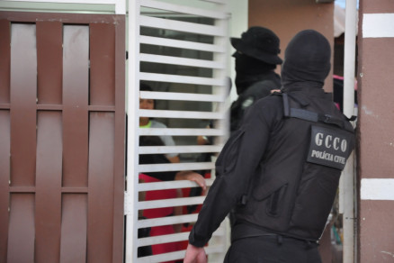 Criminoso foi preso neste domingo (21) pela Gerncia de Combate ao Crime Organizando (GCCO)