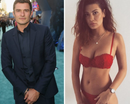 O ator Orlando Bloom e a ex-garonete e atriz Viviana Ross