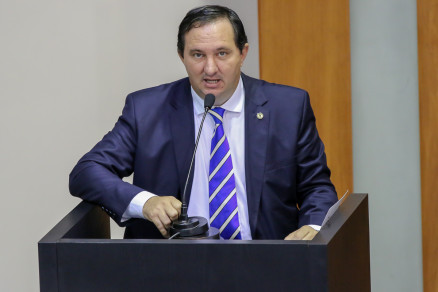 O deputado Valdir Barranco, que usou a tribuna para fazer a denncia