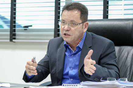 O presidente da Assembleia, Eduardo Botelho, que afirmou que Valtenir pode retornar ao PSB