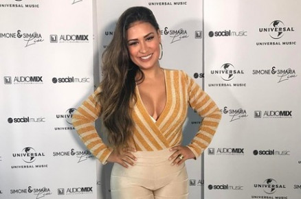 Ao todo, Simone pretende eliminar 6 kg