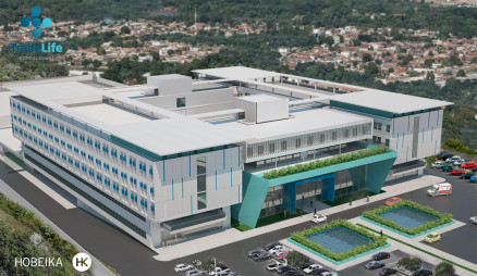 O Trade Life Hospital ter 38,3 mil m de rea construda
