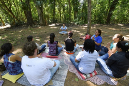 Prticas Integrativas e Complementares em Sade acontecem no Horto Florestal