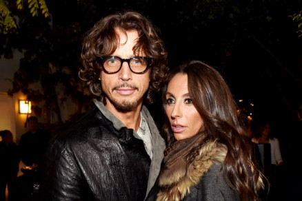 Chris Cornell e sua esposa, Vicky