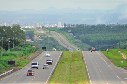 Trecho da Rodovia BR-364, em Mato Grosso