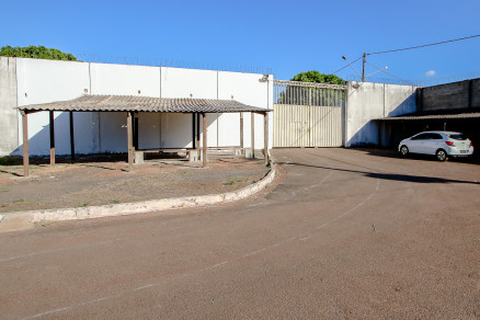 Fachado do Complexo Pomeri, em Cuiab