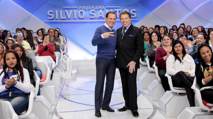 Joo Dria e Silvio Santos