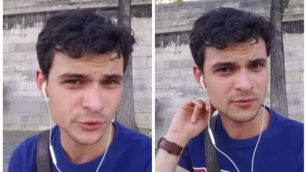 Max Petterson mora em Paris h quase 3 anos e no est aguentando o calor na capital francesa