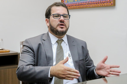 O advogado Ronimrcio Naves, responsvel pela defesa da prefeita Lucimar Campos 