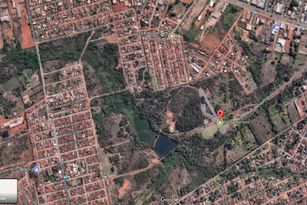 Foto de sat�lite do Parque Bernardo Berneck