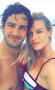 Alexandre Pato e Fiorella Mattheis