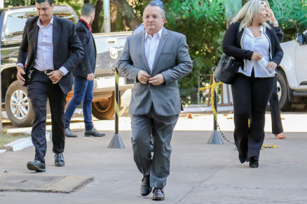O governador Pedro Taques, que disse ter entrado em acordo com instituies sobre PEC do Teto
