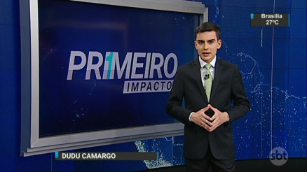 Dudu Camargo no comando do �Primeiro Impacto�